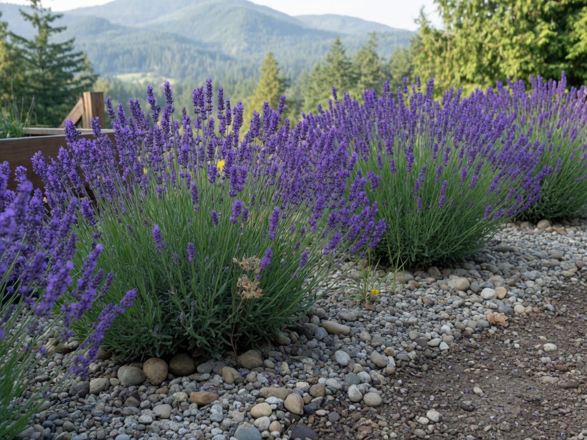 Lavender in bloom